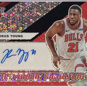 Thaddeus Young - 2019/20 Panini Donruss Optic - Auto 1/1