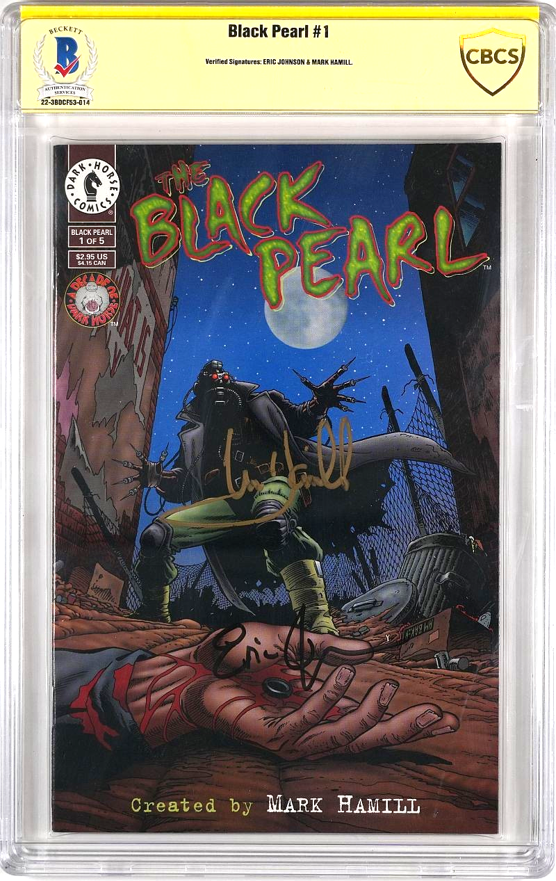 Black Pearl #1 (1996) CBCS signierter Comic Mark Hamill & Eric Johnson