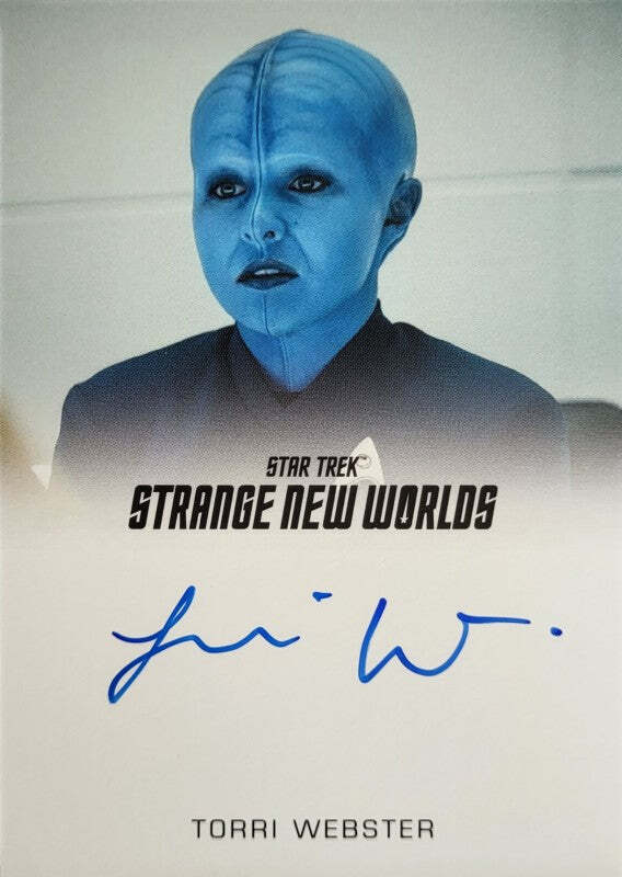 Torri Webster als "Zier" - Star Trek Strange New World - 2023 Rittenhouse - Auto