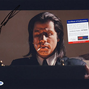 John Travolta (Pulp Fiction) 28x36 cm Autogramm COA (PSA/DNA)
