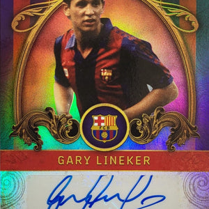 Gary Lineker - 2024/24 - Panini FC Barcelona Team Set - Auto /99