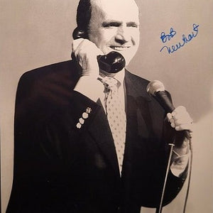 Bob Newhart Autogramm 20x25 cm Foto (Prof. Proton / Big Bang Theory) mit COA JSA