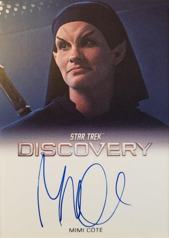 Mimi Cote als "Qowat Milat Nun" - Star Trek Discovery - 2023 Rittenhouse - Auto