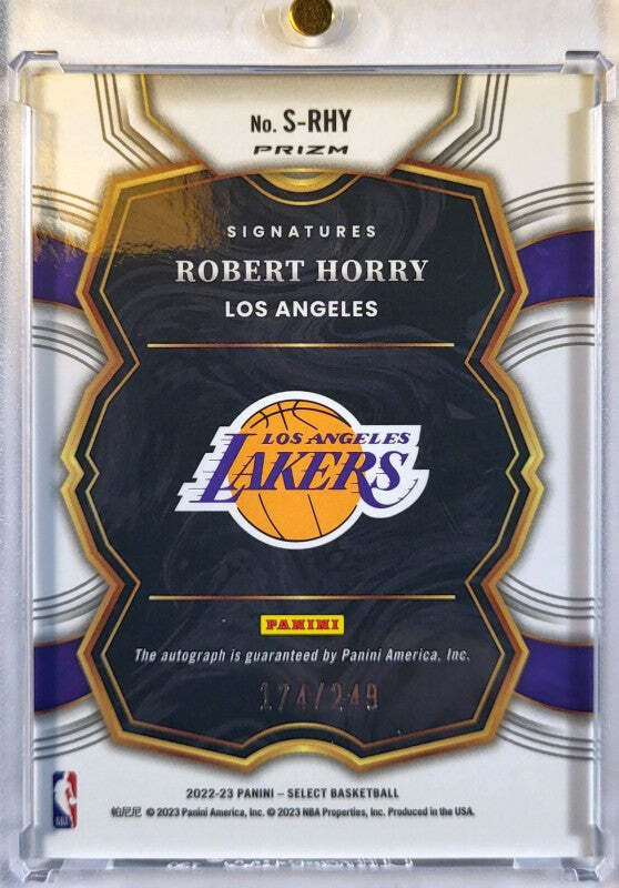 Robert Horry - 2022/23 Panini Prizm - Auto /249
