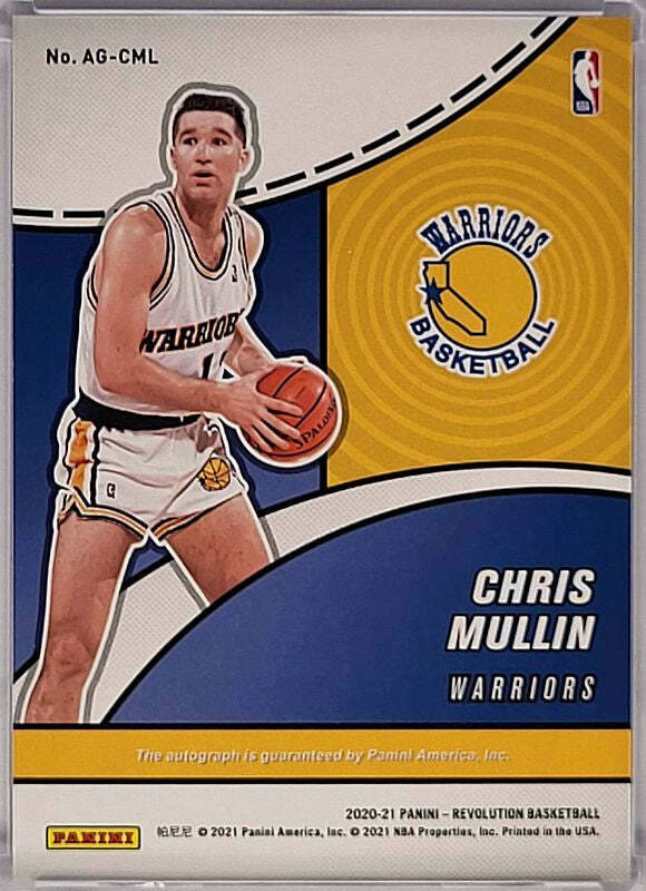 Chris Mullin - 2020/21 Panini Revolution - Auto
