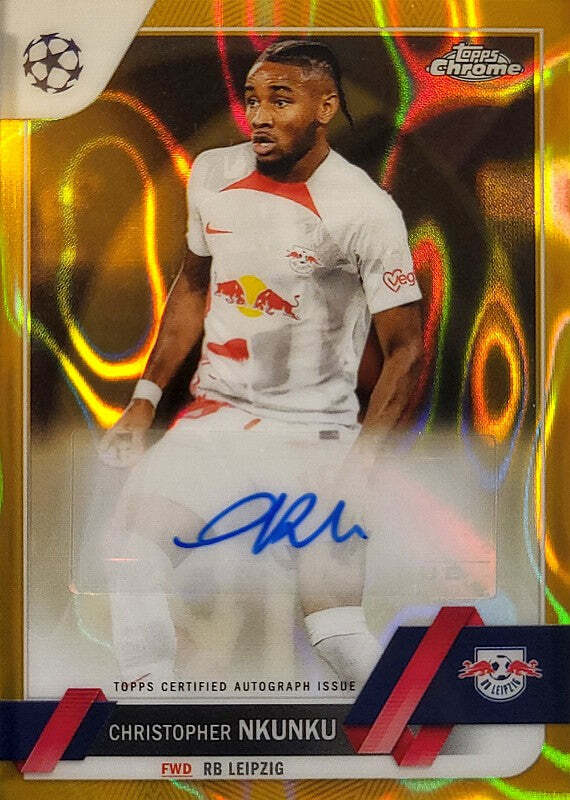 Christopher Nkunku - 2022/23 - Topps Champions League - Auto