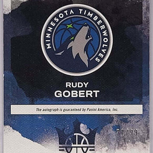 Rudy Gobert - 2023/24 Panini Court Kings - Auto /99