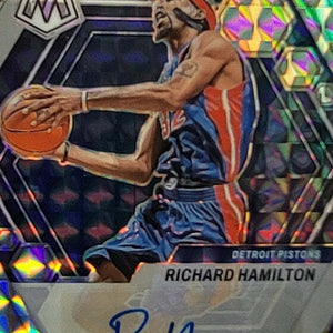 Richard Hamilton - 2022/23 Panini Prizm Mosaic - Auto