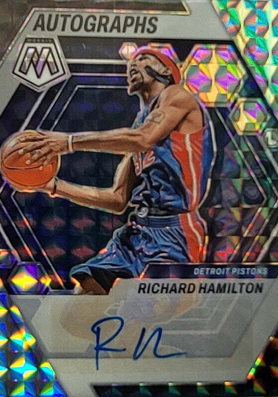 Richard Hamilton - 2022/23 Panini Prizm Mosaic - Auto