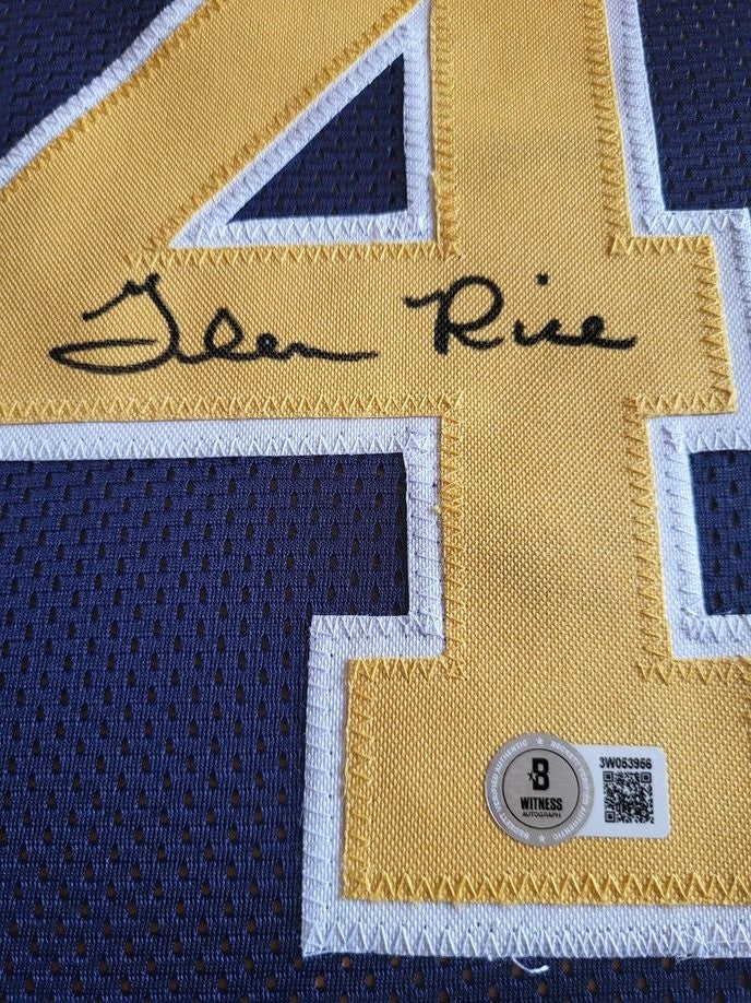 Glen Rice Autogramm - Custom Jersey signiert mit COA (Beckett)