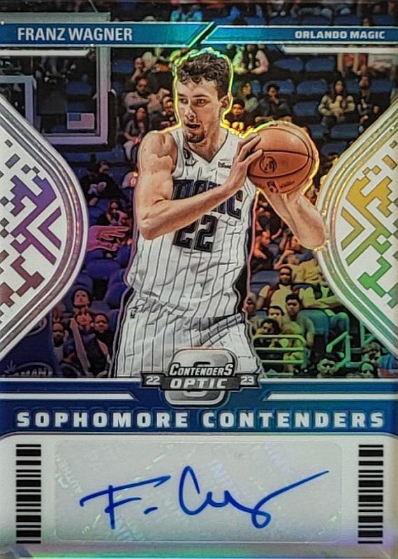 Franz Wagner - 2022/23 Panini Sophomore Contenters - Prizm - Auto (#98/99)