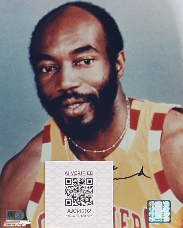 Nate Thurmond (Cleveland Cavaliers) 20 x 25 cm Autogramm mit COA (AIV)