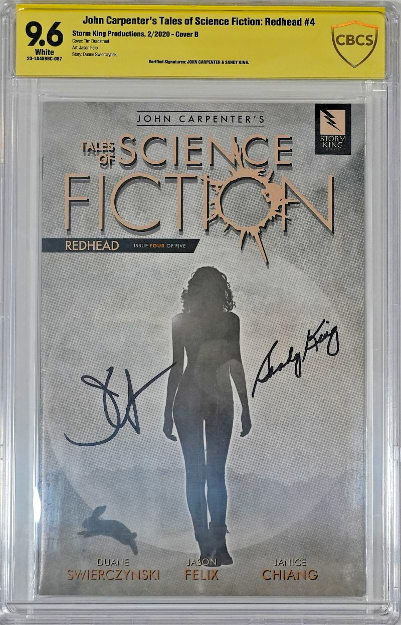 Redhead #4 (2020) CBCS 9.6 signierter Comic Carpenter / King
