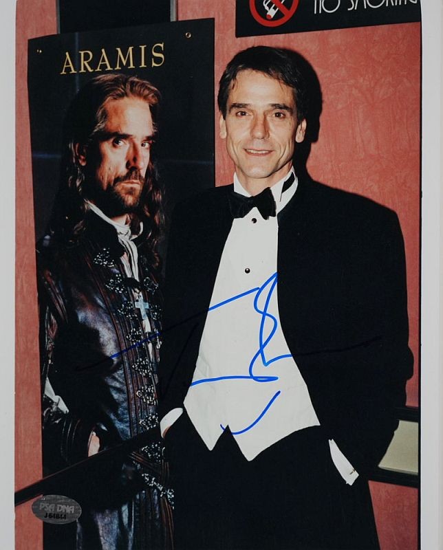 Jeremy Irons 20x25 cm Autogramm COA (PSA/DNA)