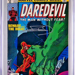 Daredevil #163 (1980) CGC SS 8.5 signierter Comic Frank Miller