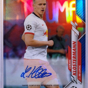 Lukas Klostermann - 2019/20 - Topps Champions League - Auto /150