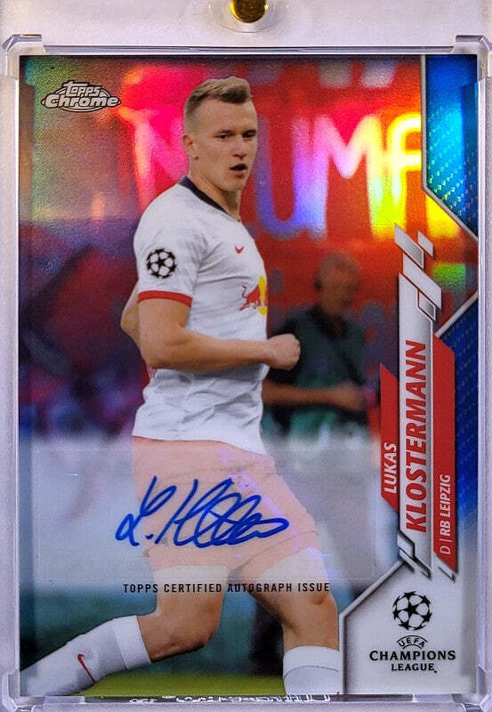 Lukas Klostermann - 2019/20 - Topps Champions League - Auto /150