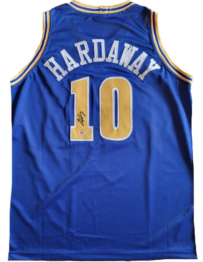 Tim Hardaway Autogramm - Custom Jersey signiert mit COA (PSA)