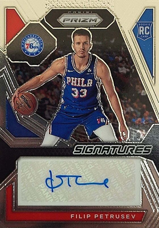 Filip Petrusev - 2023/24 Panini Prizm - Rookie Card - Auto