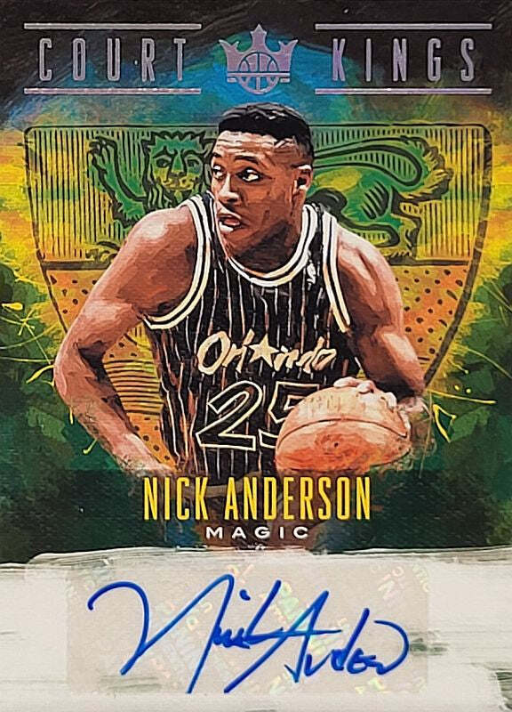 Nick Anderson - 2018/19 Panini Court Kings - Auto 1/1