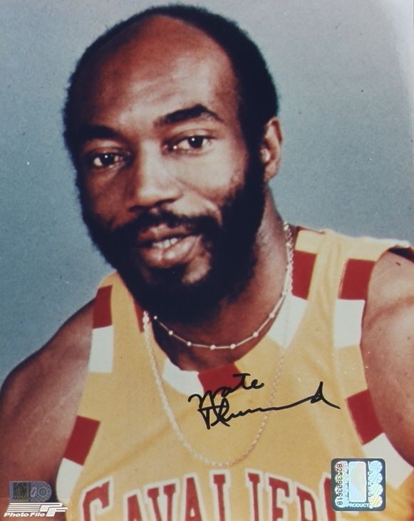 Nate Thurmond (Cleveland Cavaliers) 20 x 25 cm Autogramm mit COA (AIV)