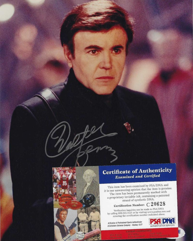 Walter Koenig (Pavel Chekov - Star Trek) Autogramm 20 x 25 cm mit COA (PSA)