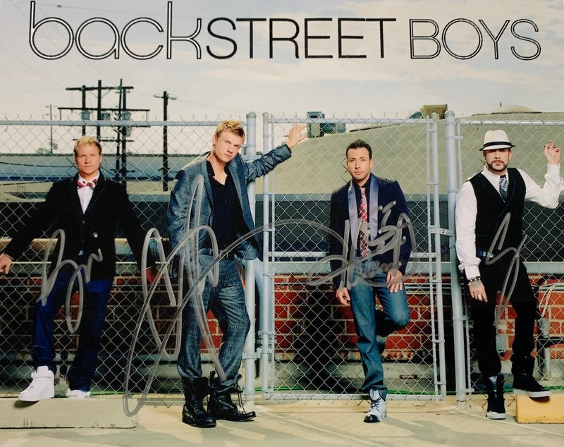 Backstreet Boys Autogramm 20 x 25 cm mit COA (ACOA)