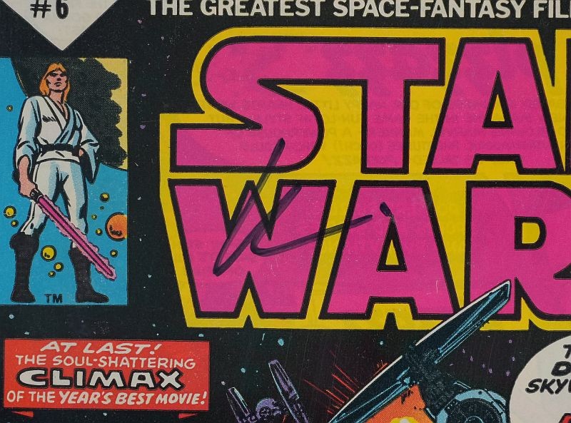 Star Wars #6 (1977) CGC SS 9.0 signierter Comic Howard Chaykin