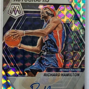 Richard Hamilton - 2022/23 Panini Prizm Mosaic - Auto