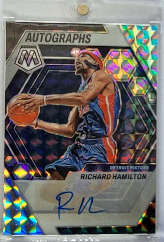 Richard Hamilton - 2022/23 Panini Prizm Mosaic - Auto
