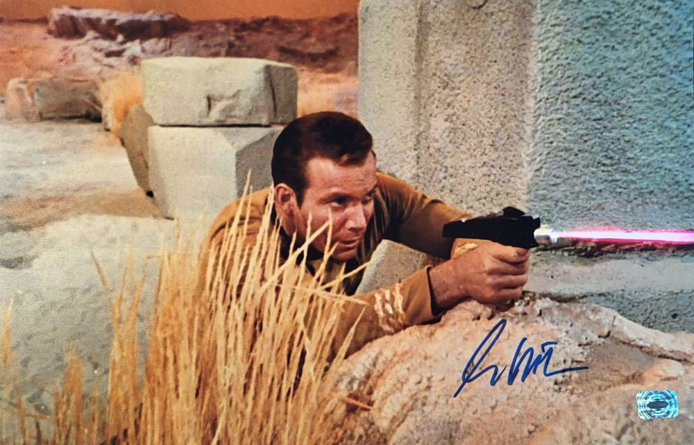 William Shatner Originalautogramm 28 x 43 cm mit COA (WSS)