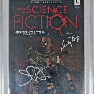 Interference Pattern #4 (2022) CBCS V 8.0 signierter Comic Carpenter / King