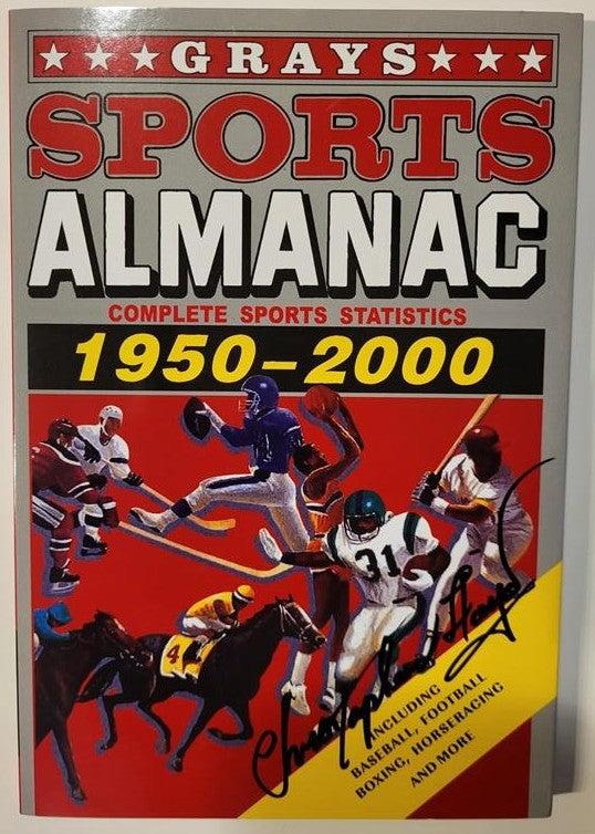 Christopher Lloyd – Original Autogramm auf „Grays Sports Almanac“ mit COA (JSA)