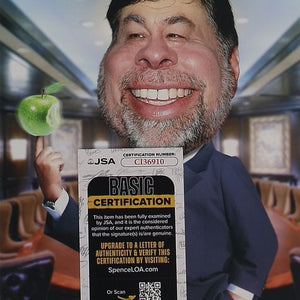 Steve Wozniak (Apple Mitgründer) 20 x 25 cm Autogramm mit COA (JSA)