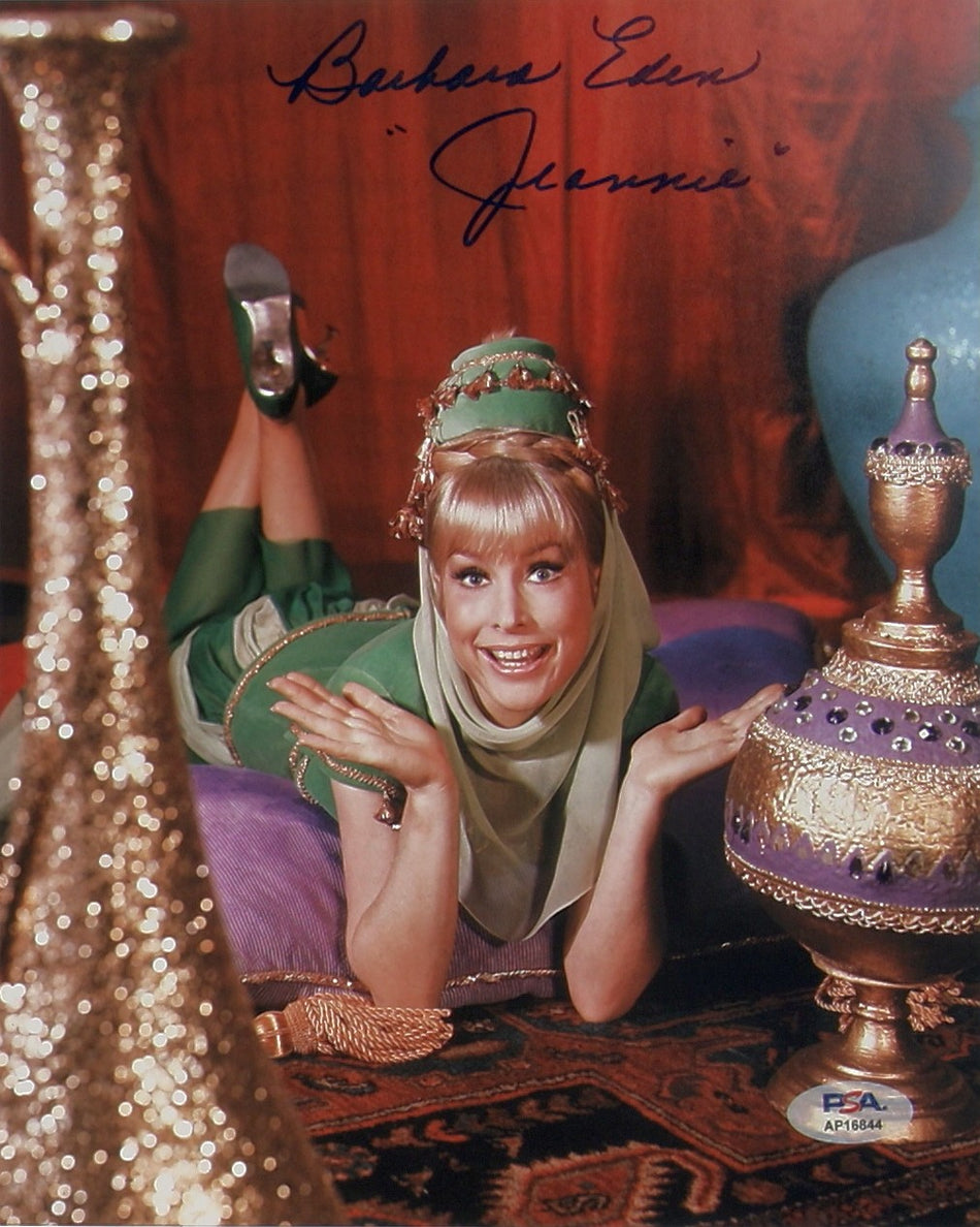 Barbara Eden (bezaubernde Jeannie) Originalautogramm 20 x 25 cm mit COA (PSA)