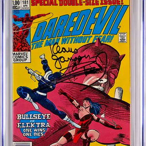 Daredevil #181 (1982) CGC SS 7.5 signierter Comic Frank Miller & Klaus Janson