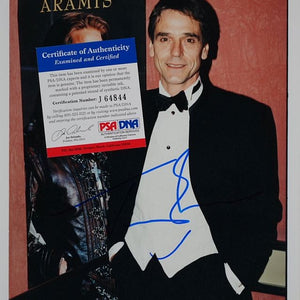 Jeremy Irons 20x25 cm Autogramm COA (PSA/DNA)