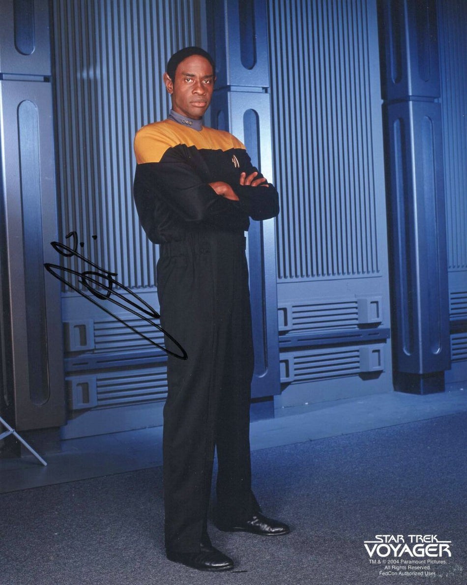 Autogramm von Tim Russ (Star Trek) 20 x 25 cm