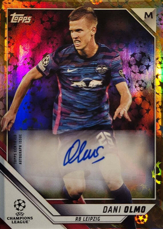 Dani Olmo - 2021/22 - Topps UEFA Champions League - Auto /50