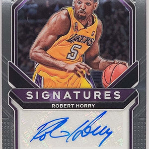 Robert Horry - 2020/21 Panini Prizm - Auto