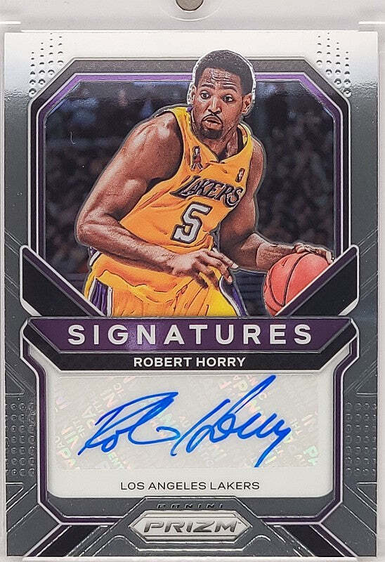 Robert Horry - 2020/21 Panini Prizm - Auto