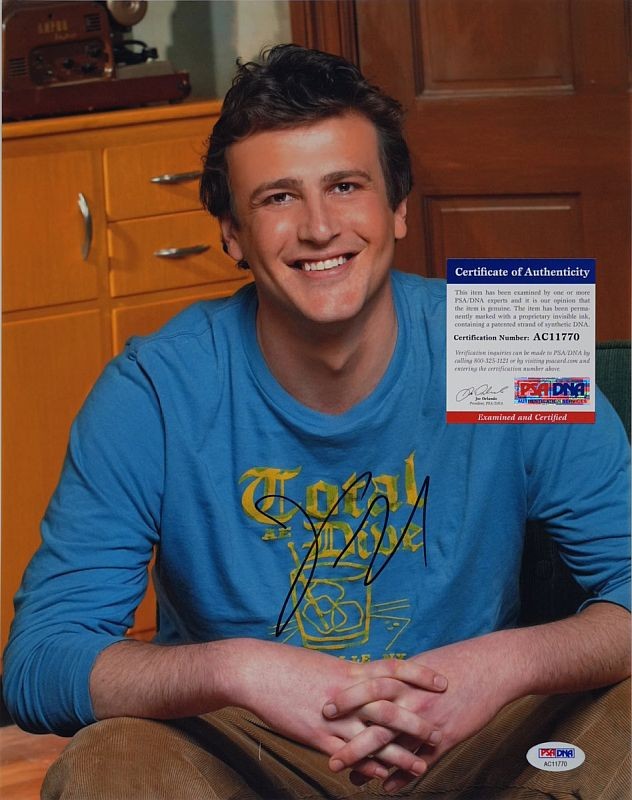 Jason Segel (How I met your Mother) 28x36 cm Autogramm mit COA (PSA/DNA)