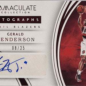 Gerald Henderson - 2015/16 Panini Immaculate - Auto /25