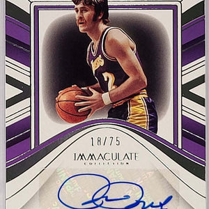 Pat Riley - 2022/23 Panini Immaculate - Auto /75
