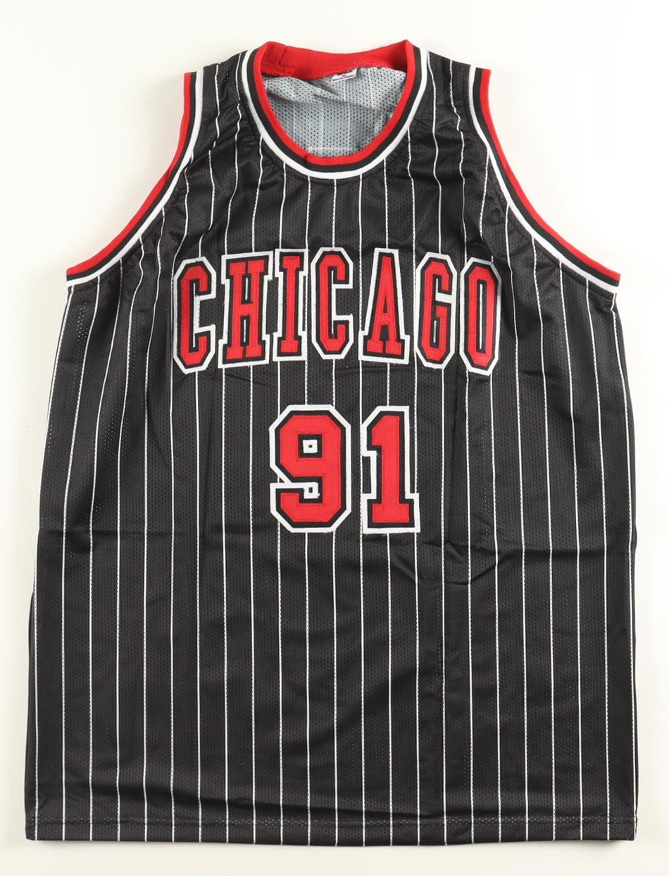 Dennis Rodman Autogramm - Custom Jersey signiert mit COA (JSA)