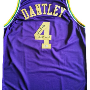 Adrian Dantley Autogramm - Custom Jersey signiert mit COA (Beckett)