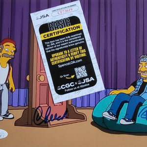 Cheech & Chong Autogramm – signiertes 20 x 25 cm Simpsons Foto  - COA (JSA)