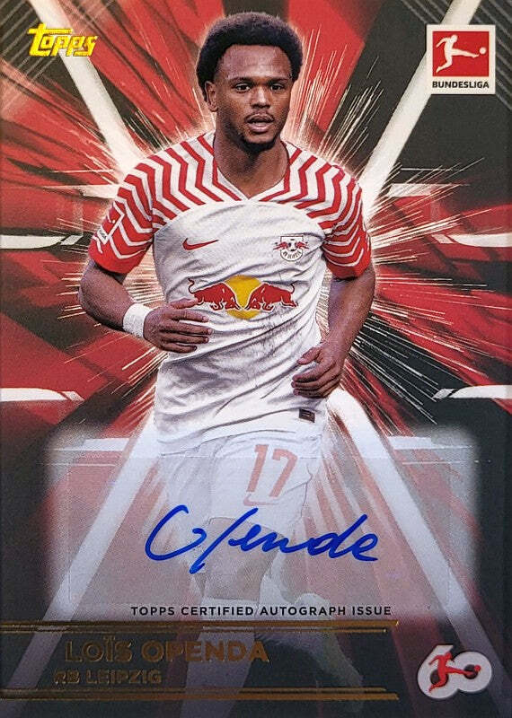 Lois Openda - 2023/24 - Topps Bundesliga 60 Jahre - Auto