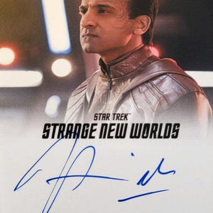 Huse Madhavji als "Elder Gamal" - Star Trek SNW - 2023 Rittenhouse - Auto