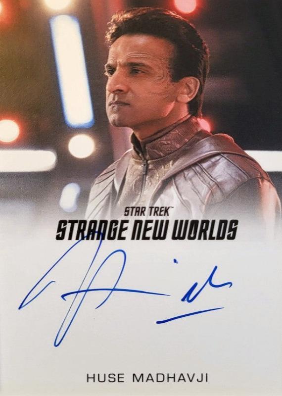 Huse Madhavji als "Elder Gamal" - Star Trek SNW - 2023 Rittenhouse - Auto